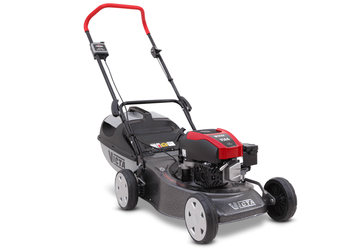 Victa 18" Corvette V144 PBS Steel Base, Mulch or Catch Push Mower
