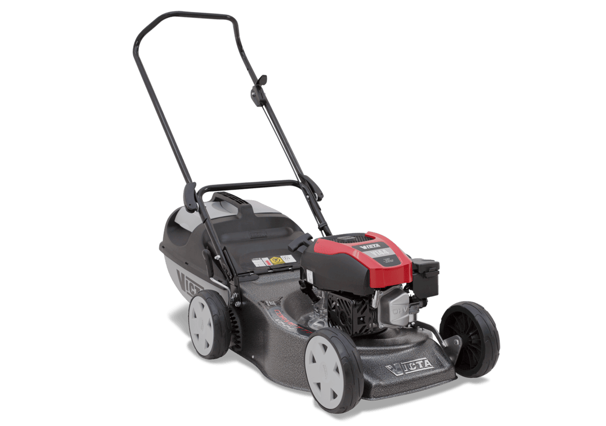 Victa 18" Corvette V144 Steel Base, Mulch Push Mower